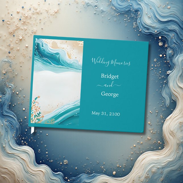 Livro De Visitas casamento de vibe na costa azul (Criador carregado)
