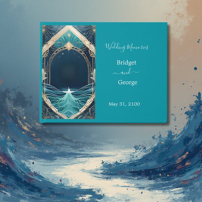 Livro De Visitas casamento de vibe na costa azul (Criador carregado)