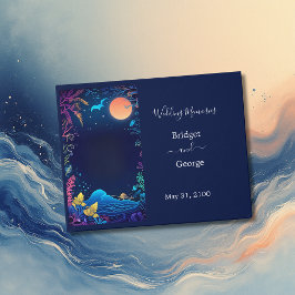 Livro De Visitas casamento de vibe na costa azul