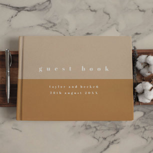 Livro De Visitas Casamento do Bloco de Cores do Blush