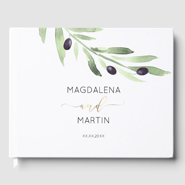 Livro De Visitas casamento do ramo de oliveira (Frente)