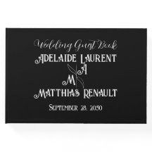 Casamento Dourado, , preto e branco Elegante moder