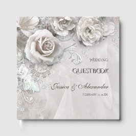 Livro De Visitas Casamento elegante