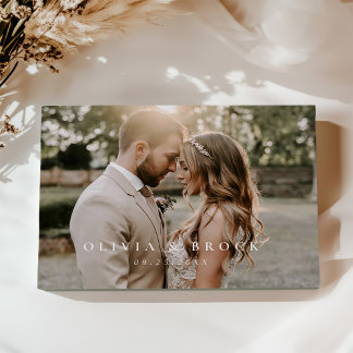 Livro De Visitas Casamento Elegante Moderno Minimalista