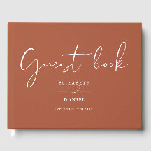 Casamento Elegante Terracota Script