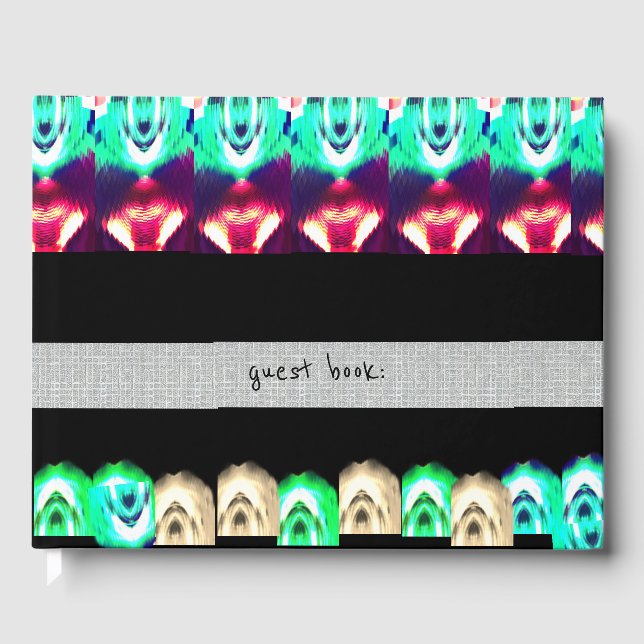 Livro De Visitas Casamento Judaico Moderno Rajasthan Lac (Frente)