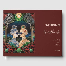 Livro De Visitas Casamento lésbico