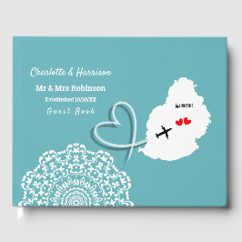 Livro De Visitas Casamento Maurício de Destino