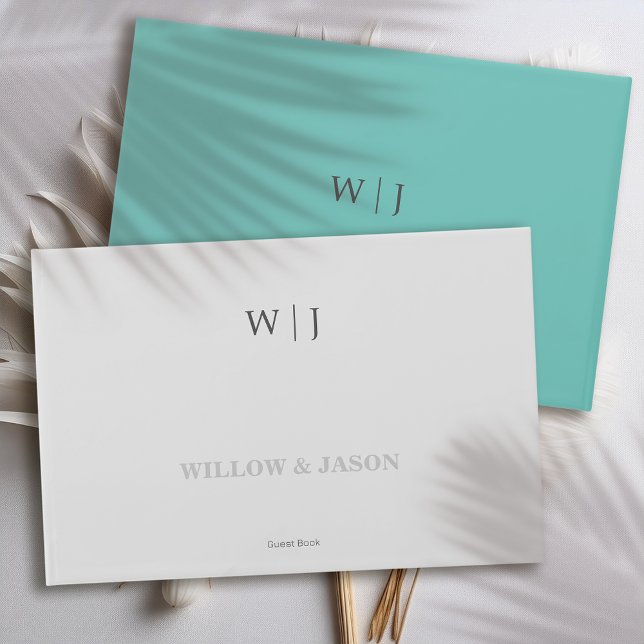 Livro De Visitas Casamento minimalista elegante (Criador carregado)