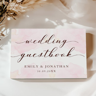 Livro De Visitas Casamento Moderno Minimalista