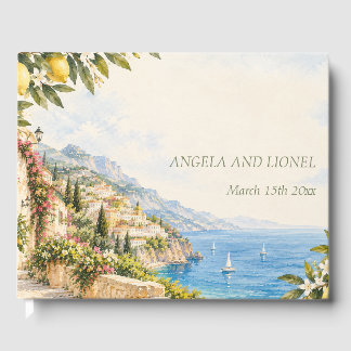Livro De Visitas Casamento na Costa Amalfitana Positano