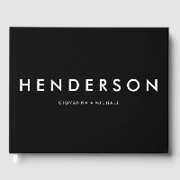 Casamento Negro Minimalista