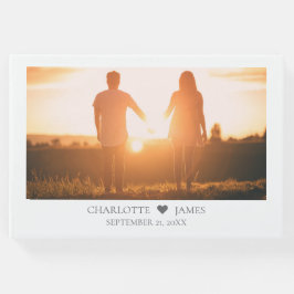 Livro De Visitas Casamento personalizado de Casal de fotos