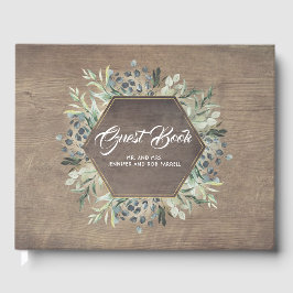 Livro De Visitas Casamento Russo por País Greenery Branches