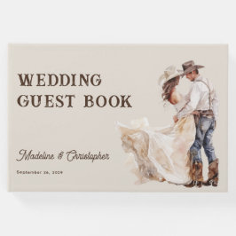 Livro De Visitas Casamento Rustic Western Ranch