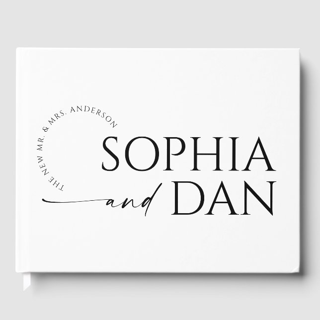 Livro De Visitas Casamento Simplesmente Mínimo (Frente)