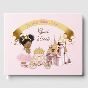 Livro De Visitas Castelo de Carruagem da Princesa Real Rosa Dourado