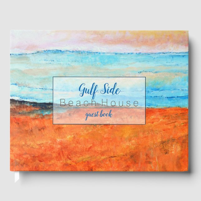 Livro De Visitas Catálogo de Convidados para Aluguer de Férias de A (Frente)