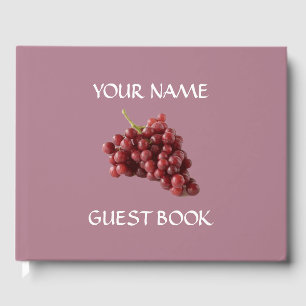 Livro De Visitas Catálogo de Convidados Personalizado