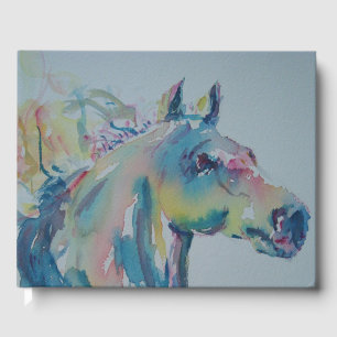 Livro De Visitas Cavalo de Muitas Cores