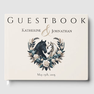 Livro De Visitas Cavalos de Casamento no Amor