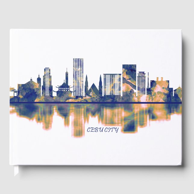 Livro De Visitas Cebu City Skyline (Frente)