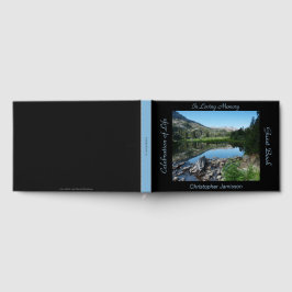 Livro De Visitas Celebração da Vida, Nome, Reflexo no Lago