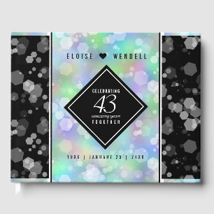 Livro De Visitas Celebração do 43º Aniversário do Casamento Opa