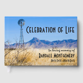 Livro De Visitas Celebração Do Life Rural Scenery Memorial