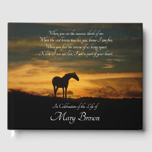 Livro De Visitas Celebração espiritual do Cavalo de Vida e da Luz d