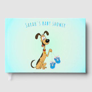 Livro De Visitas Chá de Bebê do Rico o Cachorro Menino