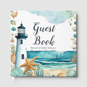 Livro De Visitas Chá de Bebê Faro Nautico