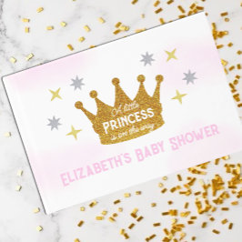 Livro De Visitas Chá de Bebê Princesinha