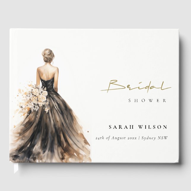 Livro De Visitas Chá de panela de Palhaço de Casamento de Cobra Neg (Frente)