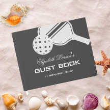 Chá de panela Pickball Lovers Preto e Branco