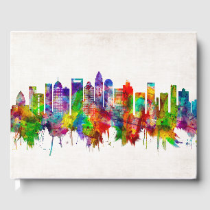 Livro De Visitas Charlotte North Carolina Skyline