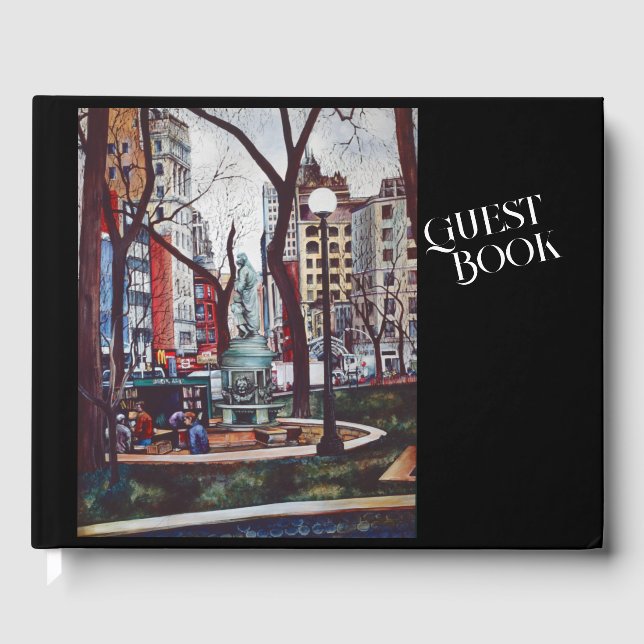 Livro De Visitas Cheiro de Cor do Union Square (Frente)