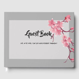 Livro De Visitas Cherry Blossom