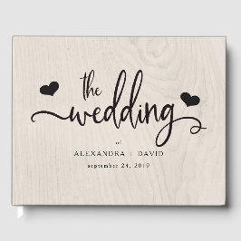 Livro De Visitas Chic Farmhouse | Casamento Russo Moderno