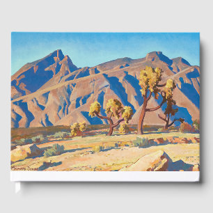 Livro De Visitas Chollas Contra as Montanhas por Maynard Dixon