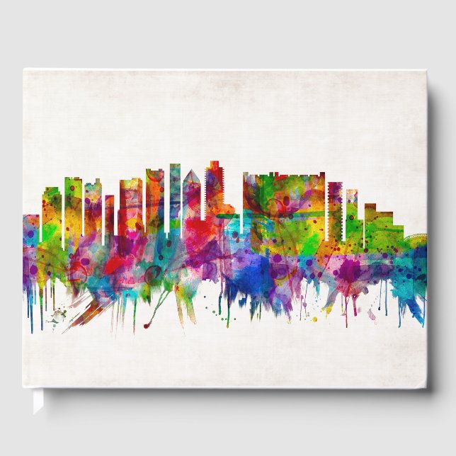 Livro De Visitas Cidade do Cabo África do Sul - Skyline (Frente)