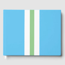Cinzas Verticais Verticais Verde Suave Em Azul-Céu