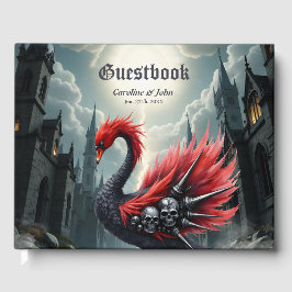 Livro De Visitas Cisne da Catedral Carmesim. 