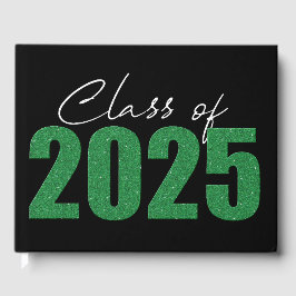 Livro De Visitas Classe de brilho verde de 2025