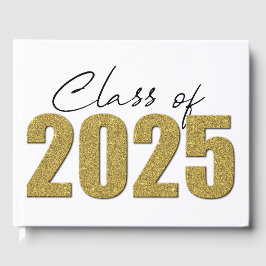 Livro De Visitas Classe de Largura Dourada de 2025