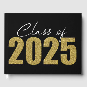 Livro De Visitas Classe de Largura Dourada de 2025