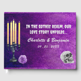 Livro De Visitas Classy Gothic Wedding