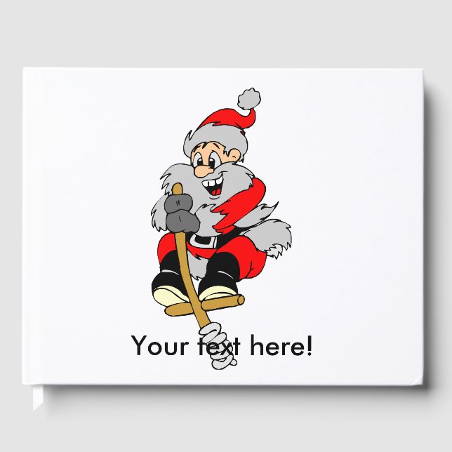 Livro De Visitas Claus Clipart (Frente)