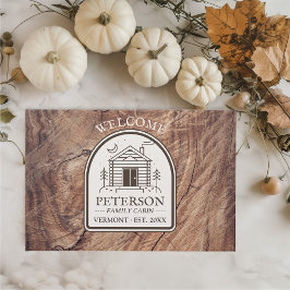 Livro De Visitas Cliente de Decoração de Madeira da Família Russa