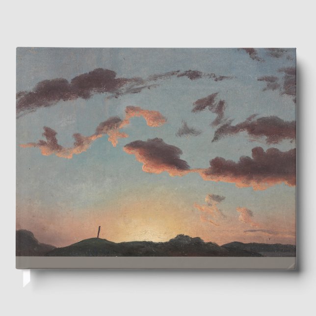 Livro De Visitas Cloud Study (Clouds in Sky) (por Knud Baade) (Frente)